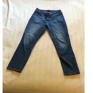 Banana Republic Girlfriend Jean Dark Wash - Women's Size 28P